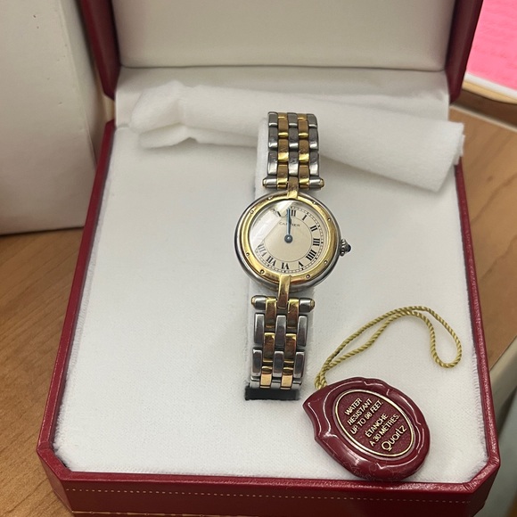 Cartier Jewelry - Cartier Gold and Silver Women's Watch